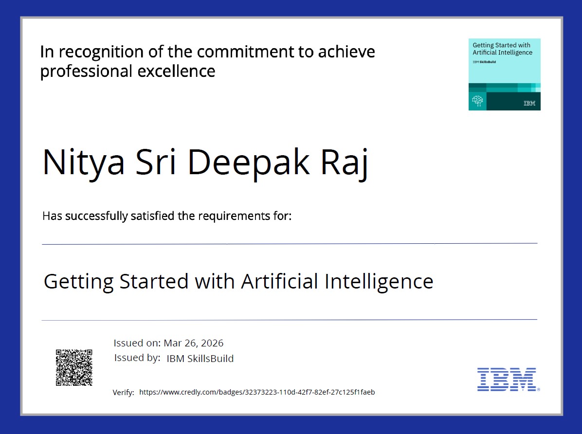 Getting started with AI Course